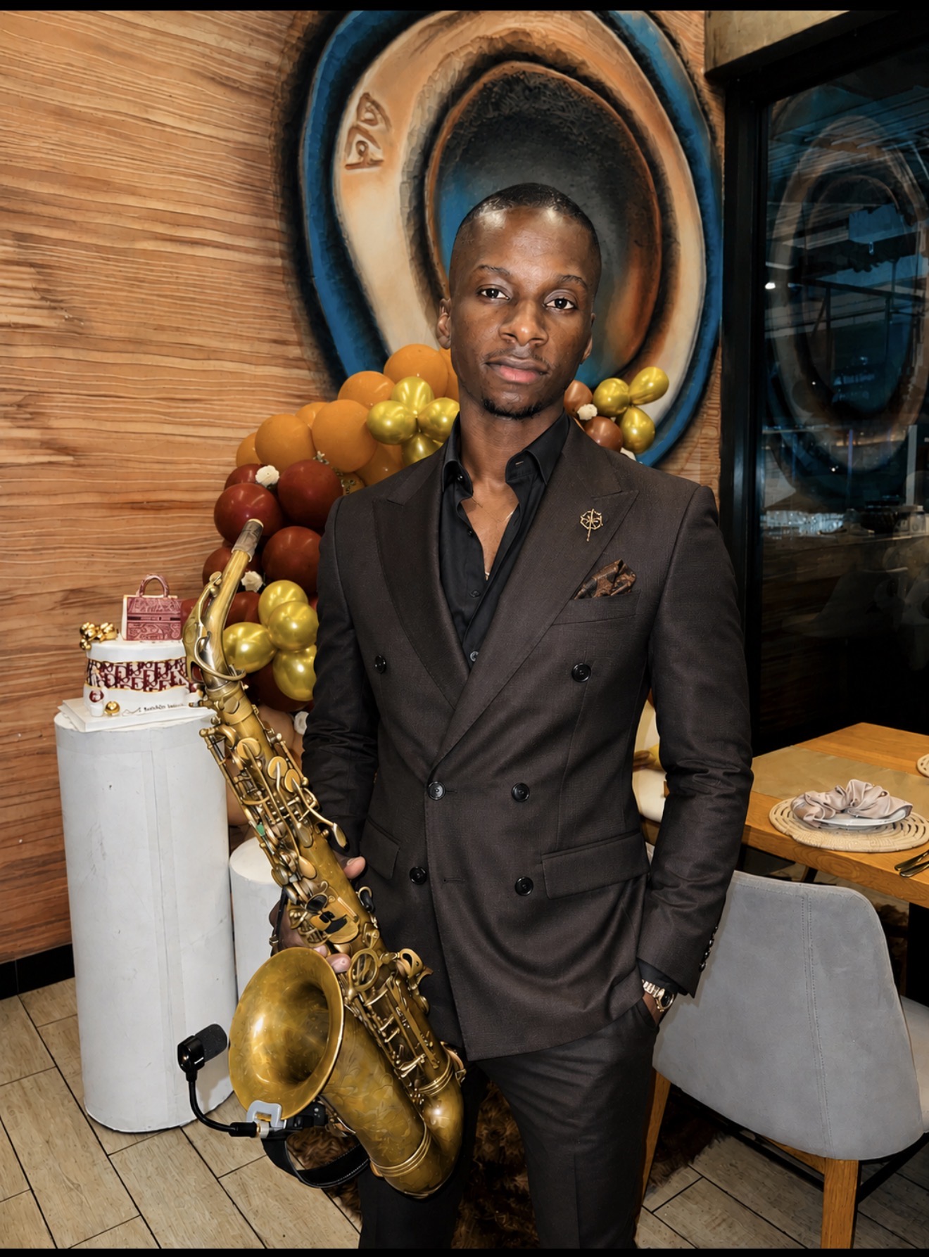 Celebrations saxophone performance